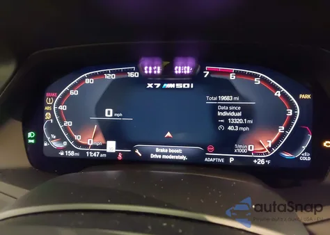 2022 BMW X7 M50I из США, поврежденный, VIN 5UXCX6C01N9M34758